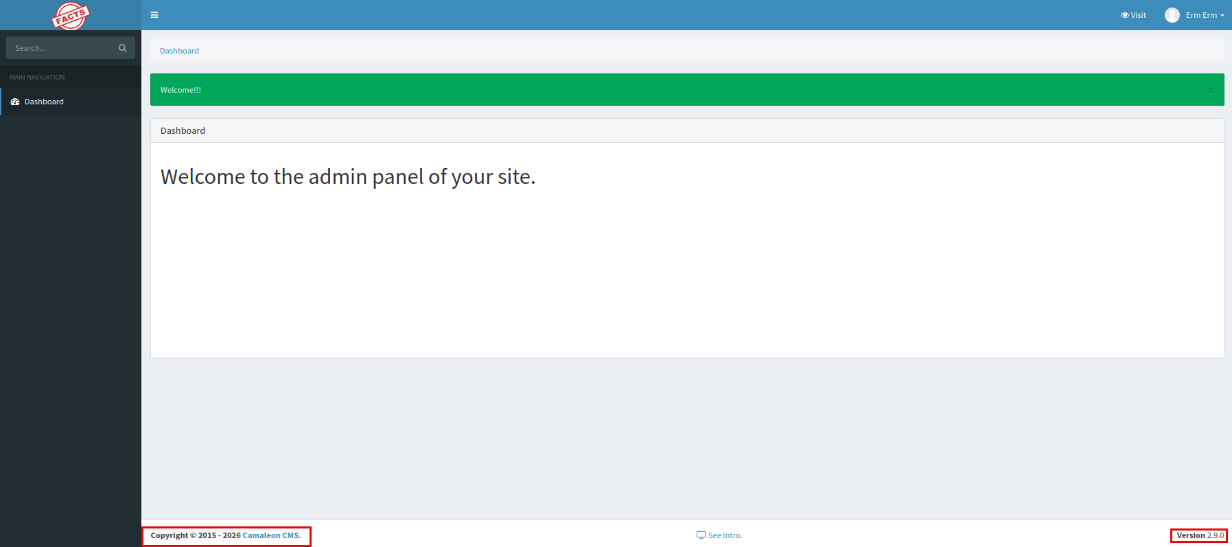 Version Disclosure