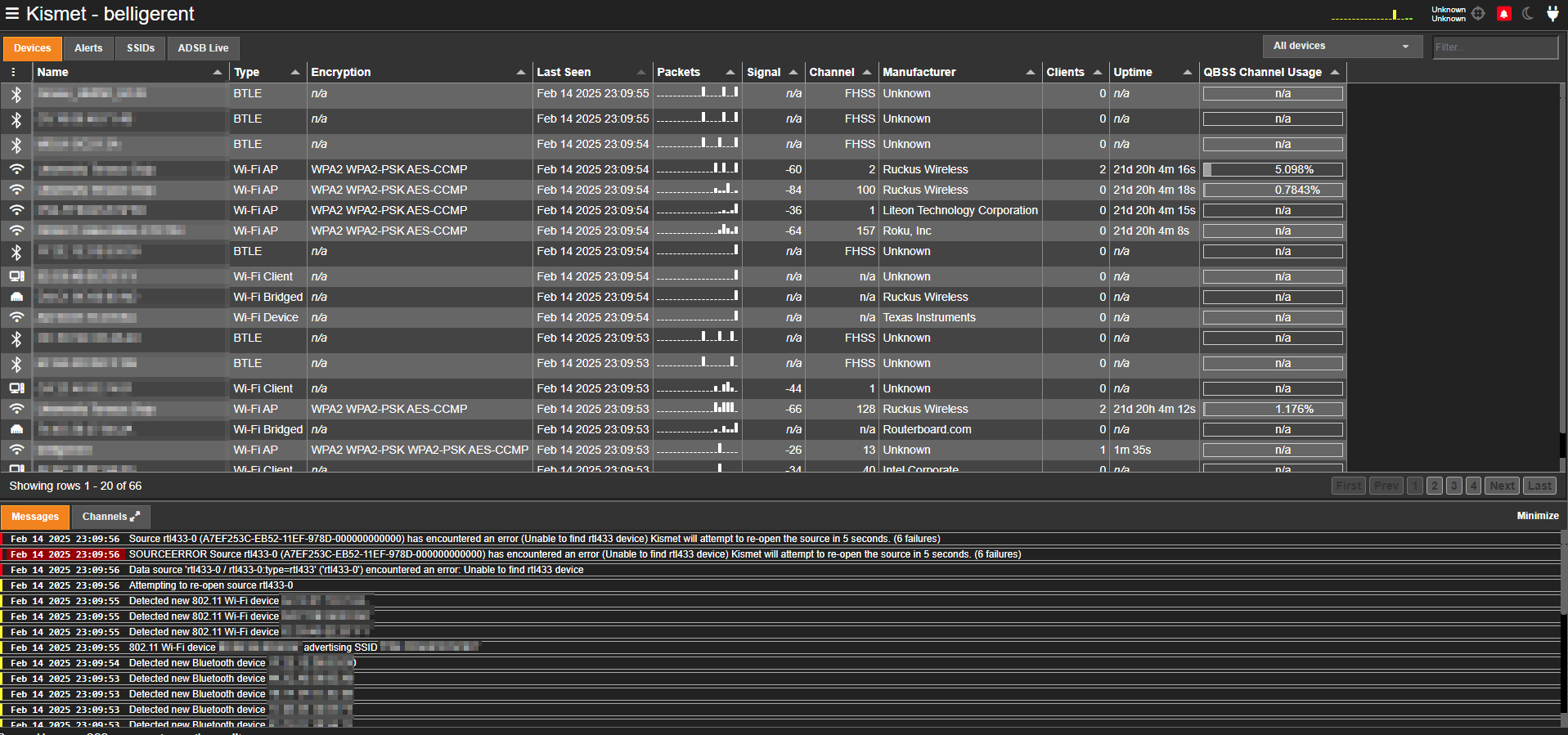 Kismet Desktop Dashboard