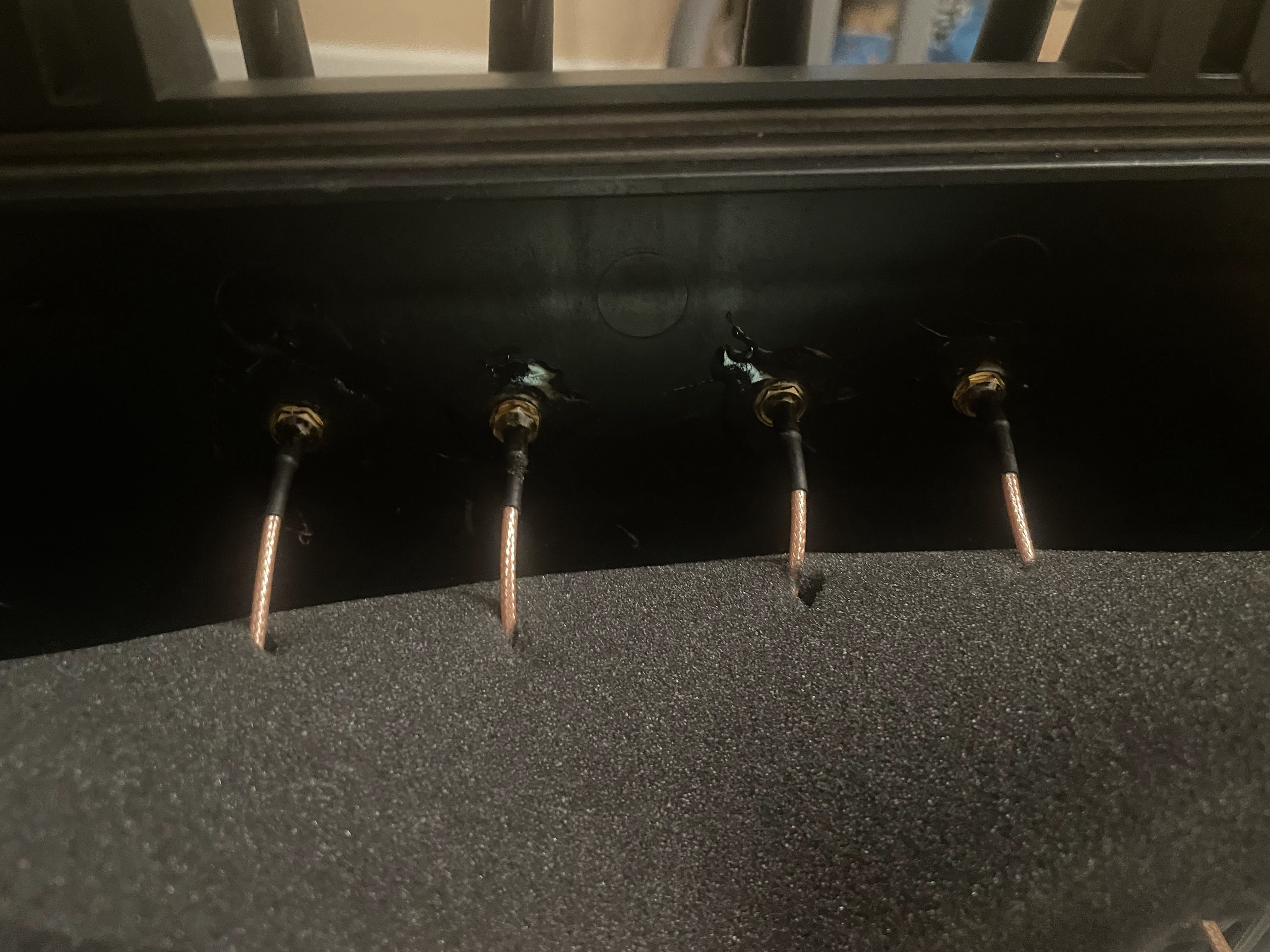 Internal Shot of SMA Extenders